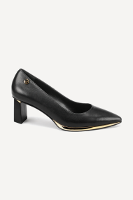 Ψηλοτάκουνα παπούτσια από γνήσιο δέρμα MGZ-121-9252